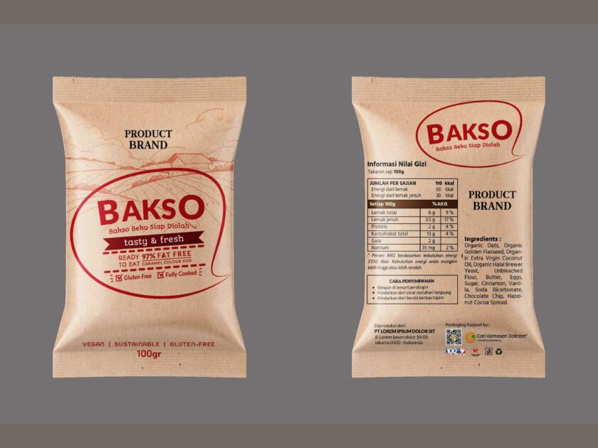 Kemasan Bakso Segar Premium