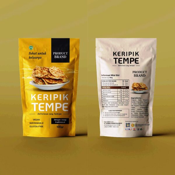 Keripik Tempe 2 (Standing Pouch)