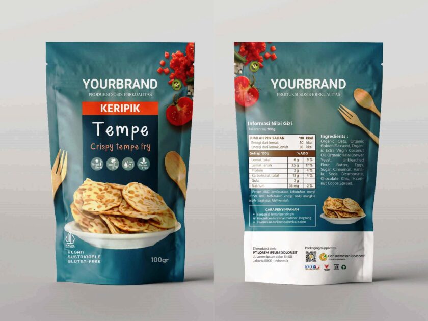 Keripik Tempe Doff atau Matte