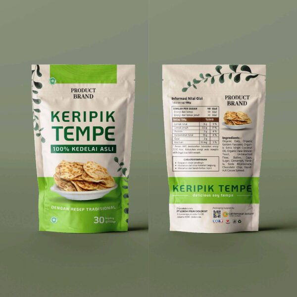 Keripik Tempe (Standing Pouch)
