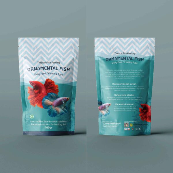Makanan Ikan Hias (Standing Pouch)