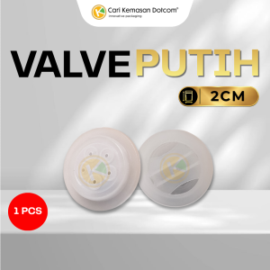 1 (2) Valve 20 Kemasan One Way Degassing Valve
