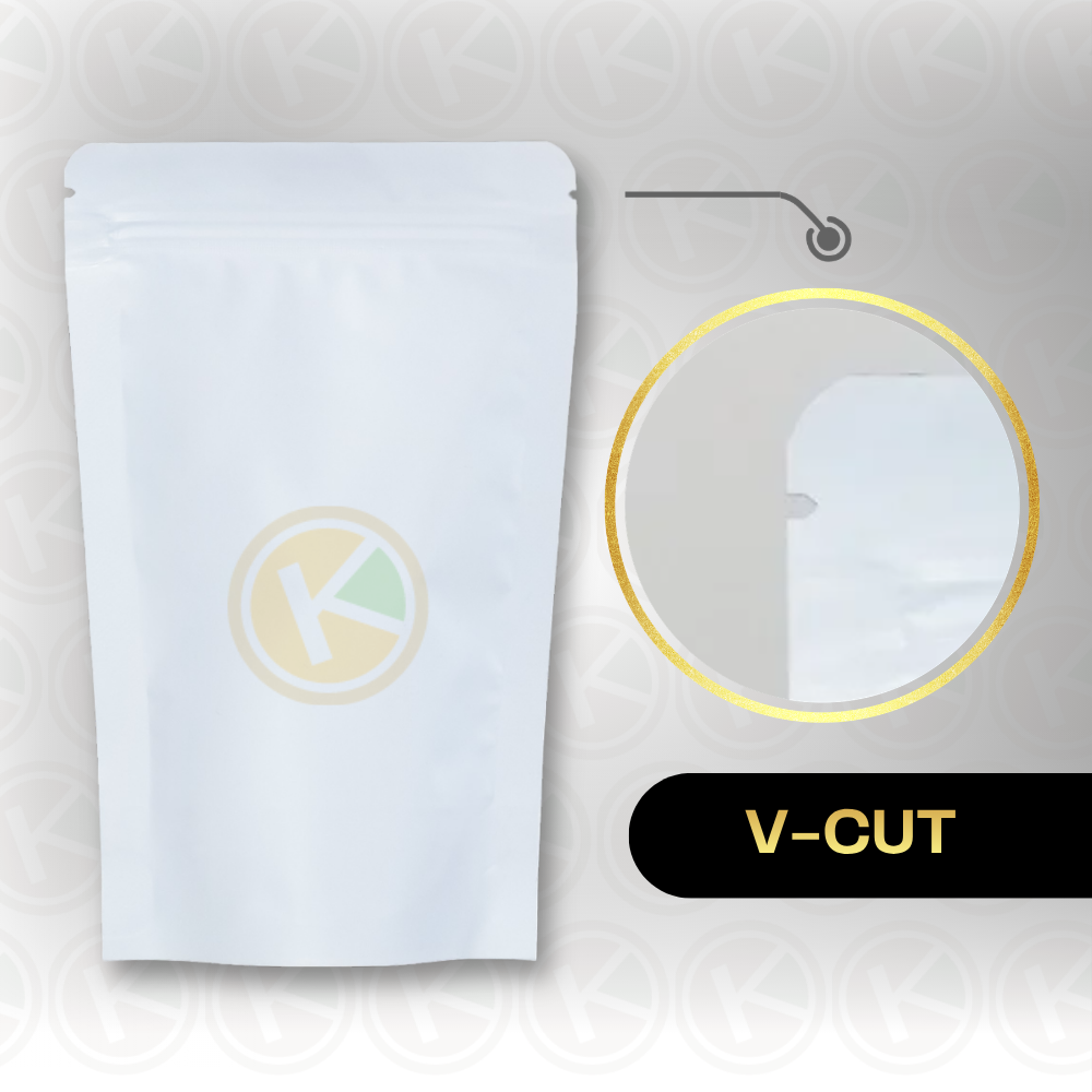 Standing Pouch 10 x 16 Kemasan Plastik Ziplock Non Window Putih - Gambar 3