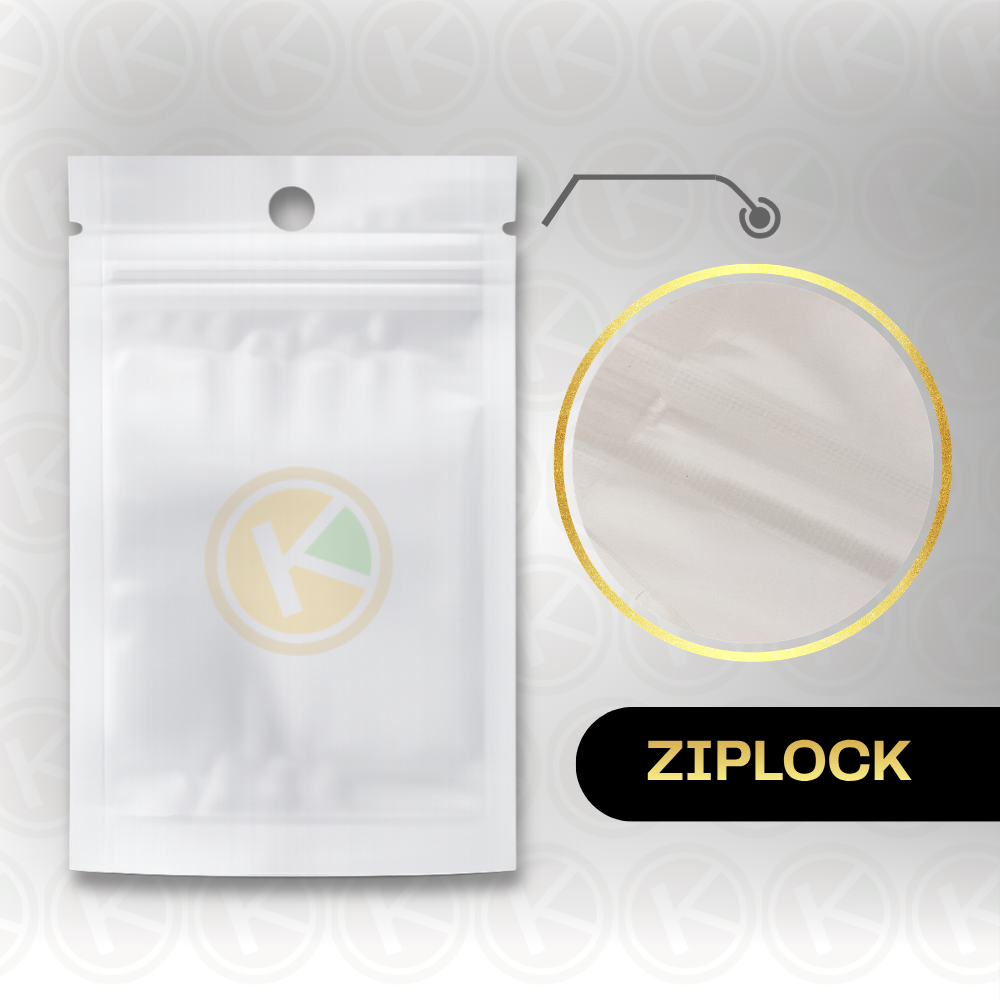 Plastik Klip 20 x 30 Kemasan Ziplock Putih Susu Transparan - Gambar 3