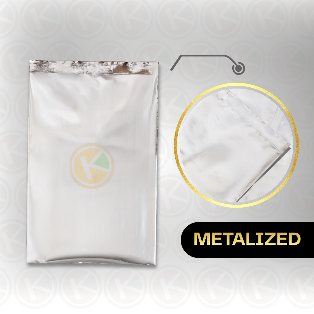 Center Seal 12 x 20 Kemasan Plastik Metalized Warna Glossy - Gambar 3