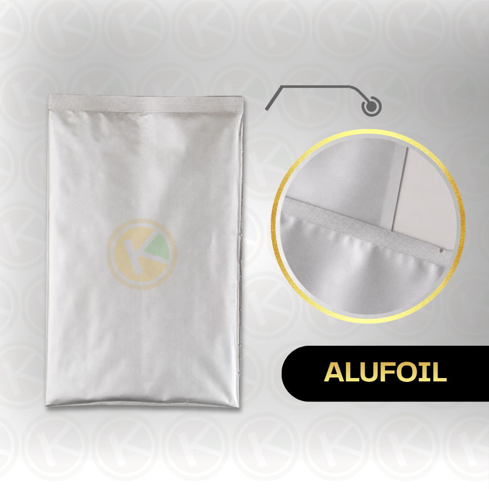 Center Seal 14 x 22 Kemasan Plastik Alumunium Foil Warna Glossy - Gambar 3