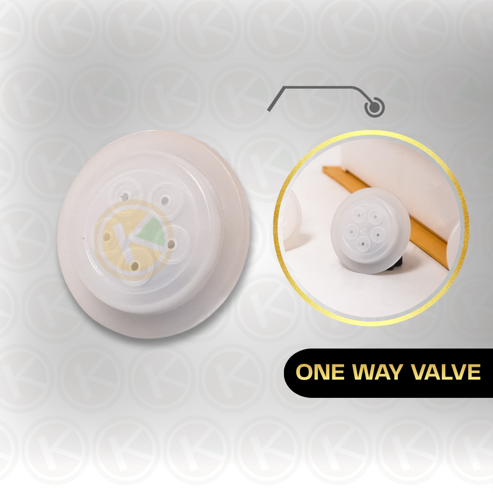 Valve 20 Kemasan One Way Degassing Valve - Gambar 2