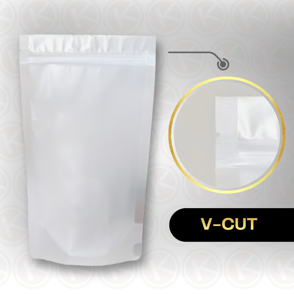 Standing Pouch 16 x 27 Kemasan Plastik Ziplock Transparan Doff - Gambar 4