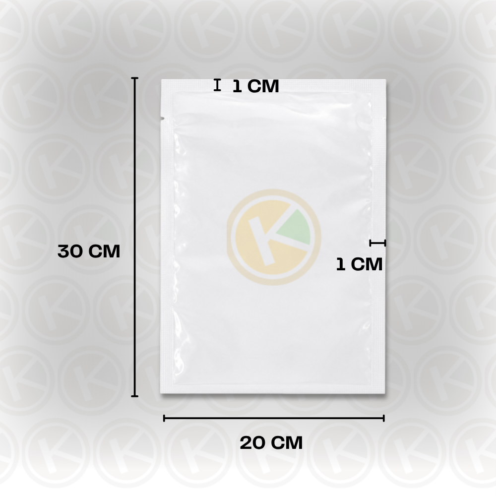 Vacuum Pack/Bag 20 x 30 Polos Non Embossed Transparan - Gambar 2