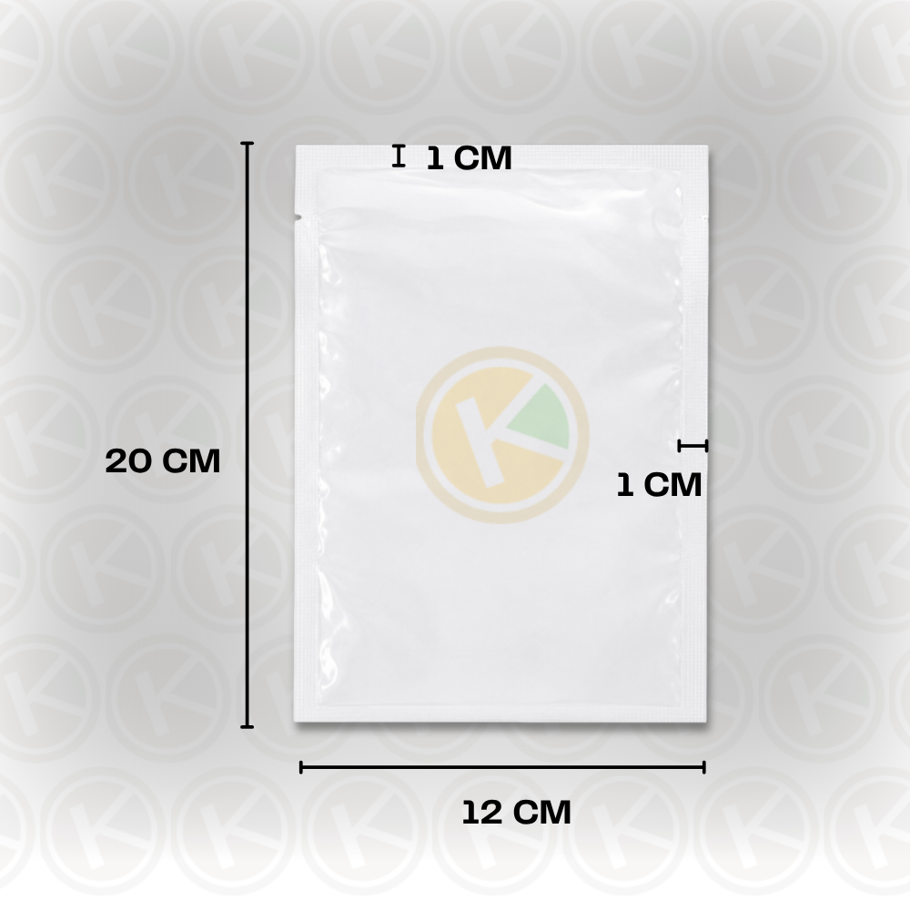 Vacuum Pack/Bag 12 x 20 Polos Non Embossed Transparan - Gambar 2