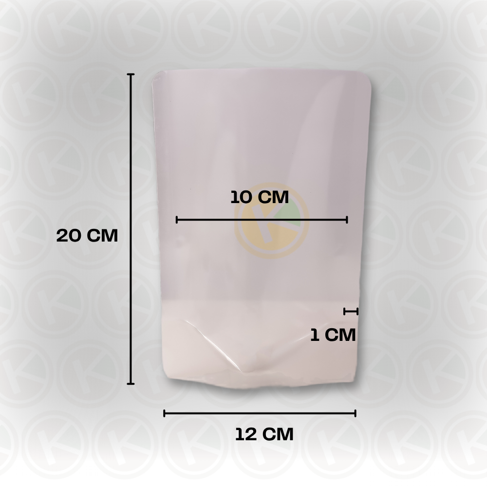 Standing Pouch Nylon 12 x 20 Kemasan Plastik Tanpa Ziplock Transparan - Gambar 2