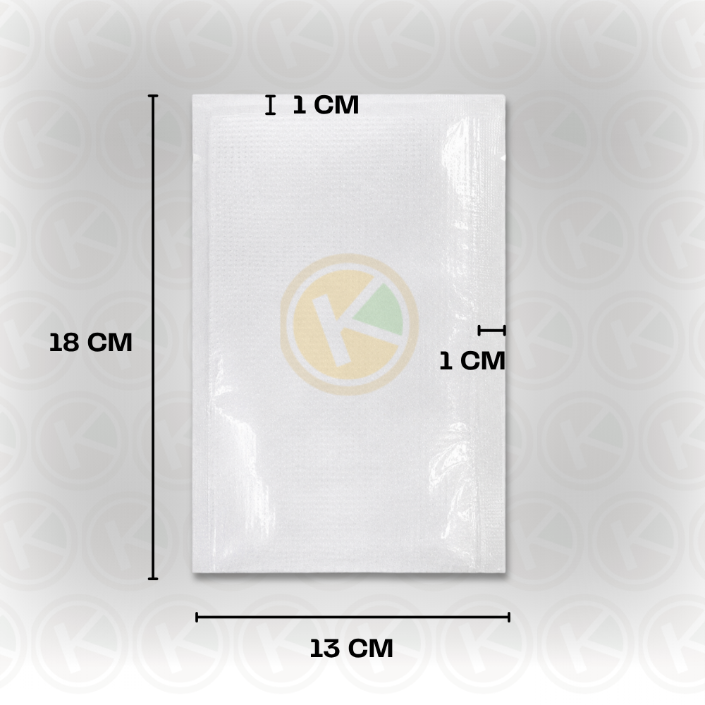 Vacuum Pack/Bag 13 x 18 Polos Embossed Transparan - Gambar 2
