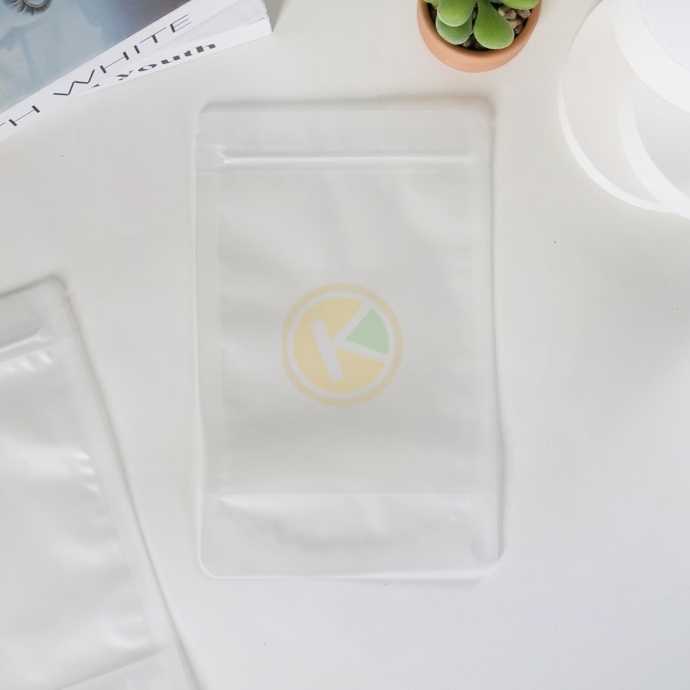 Standing Pouch 16 x 27 Kemasan Plastik Ziplock Transparan Doff - Gambar 5