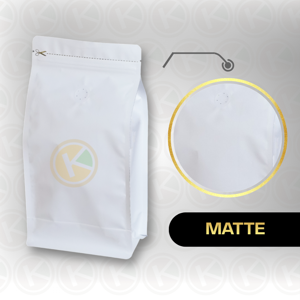 Flat Bottom 15 x 33 dengan Valve Kemasan Plastik Ziplock Warna Putih - Gambar 6