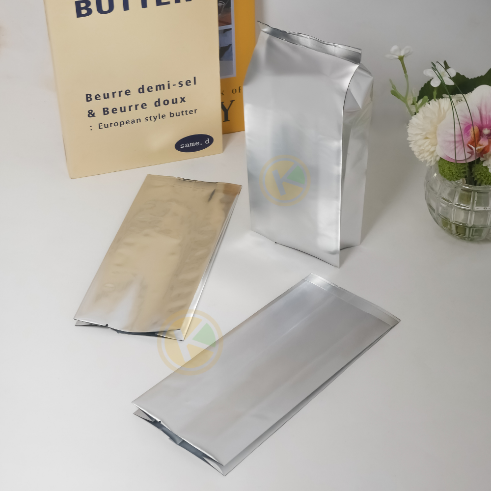 Gusset (9+4,5+1) x 18 Kemasan Plastik Alumunium Foil Warna Doff - Gambar 6