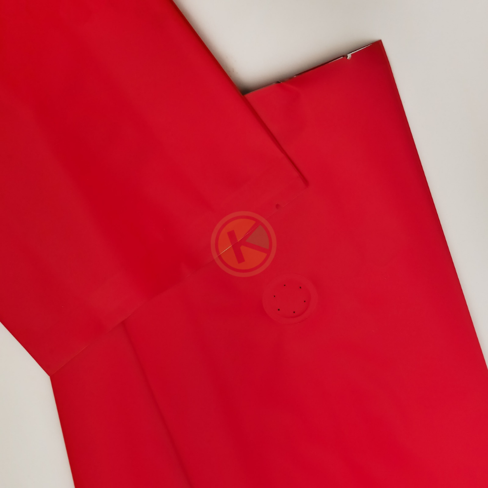Gusset + Valve (13,5+7+1) x 42 Kemasan Plastik Metalized Merah Doff - Gambar 6