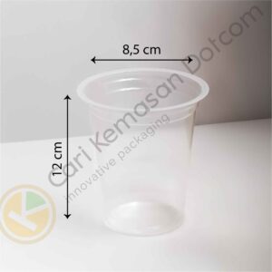 Artboard 2 ISI 50 Gelas Plastik 16 Oz Transparan Cup Bening