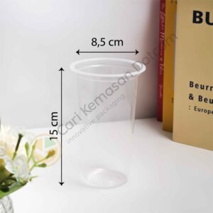 Artboard 2 ISI 50 Gelas Plastik 22 Oz Transparan Cup Bening