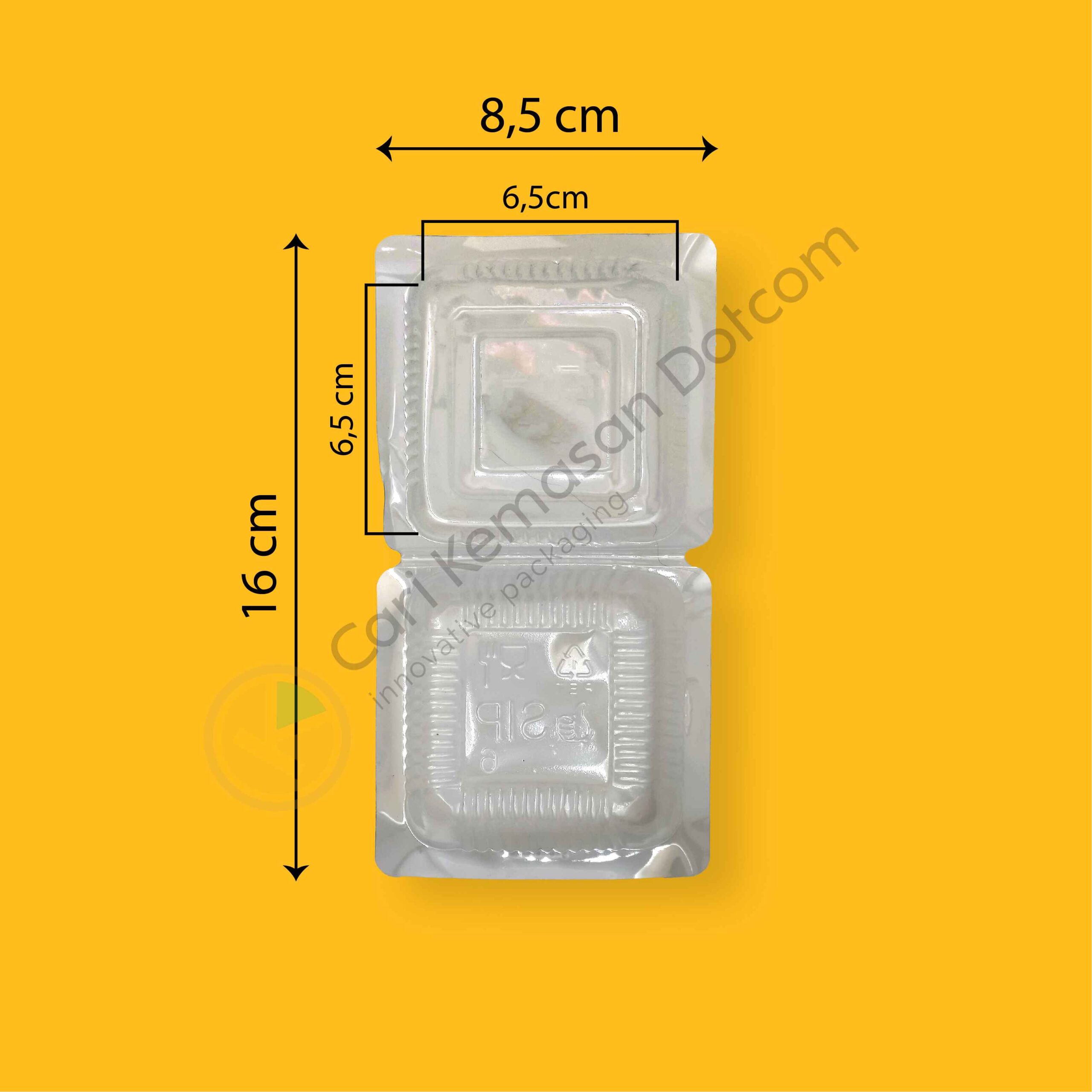 ISI 50 Mika 6A Plastik Bening Transparan - Gambar 4
