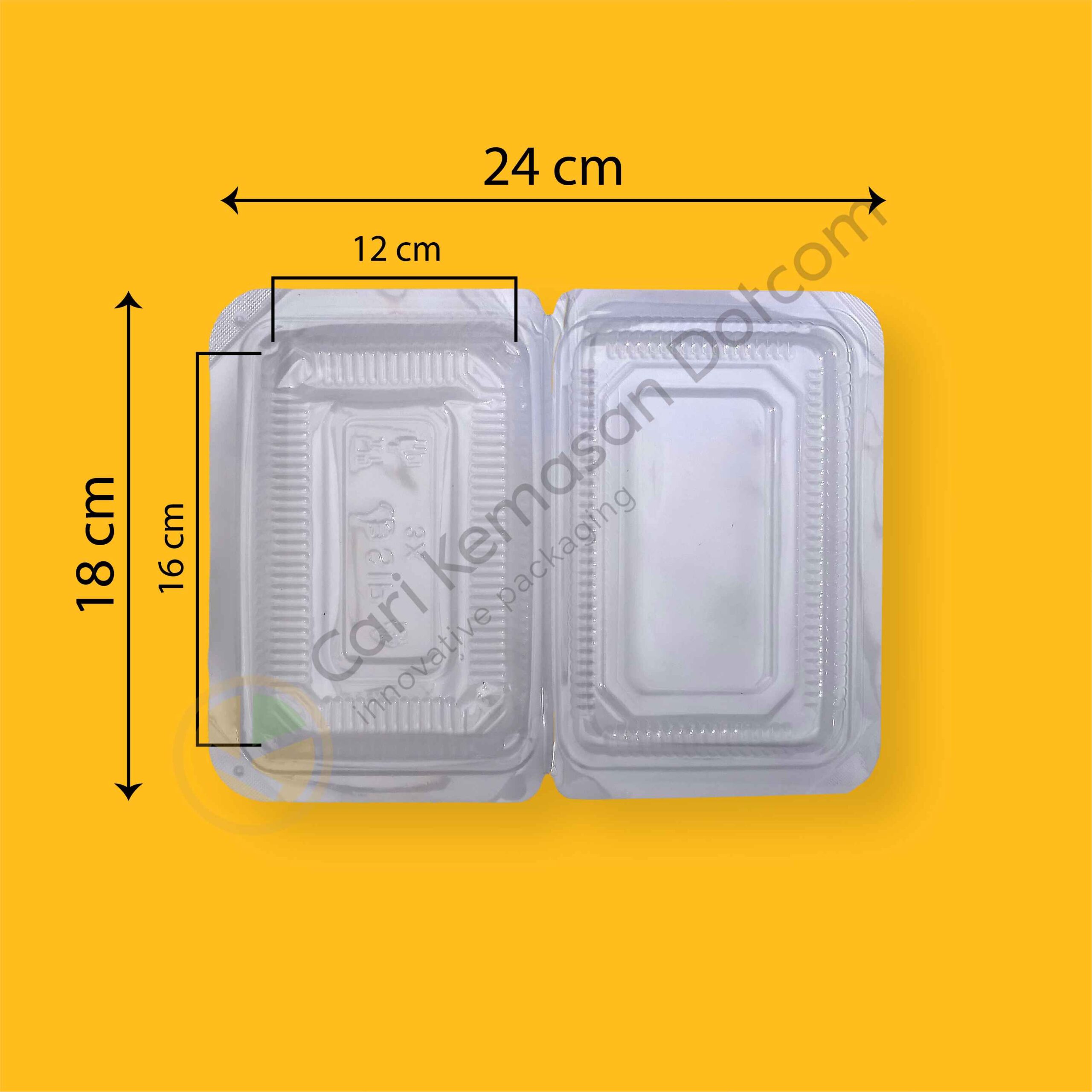 ISI 50 Mika 3X Plastik Bening Transparan - Gambar 4
