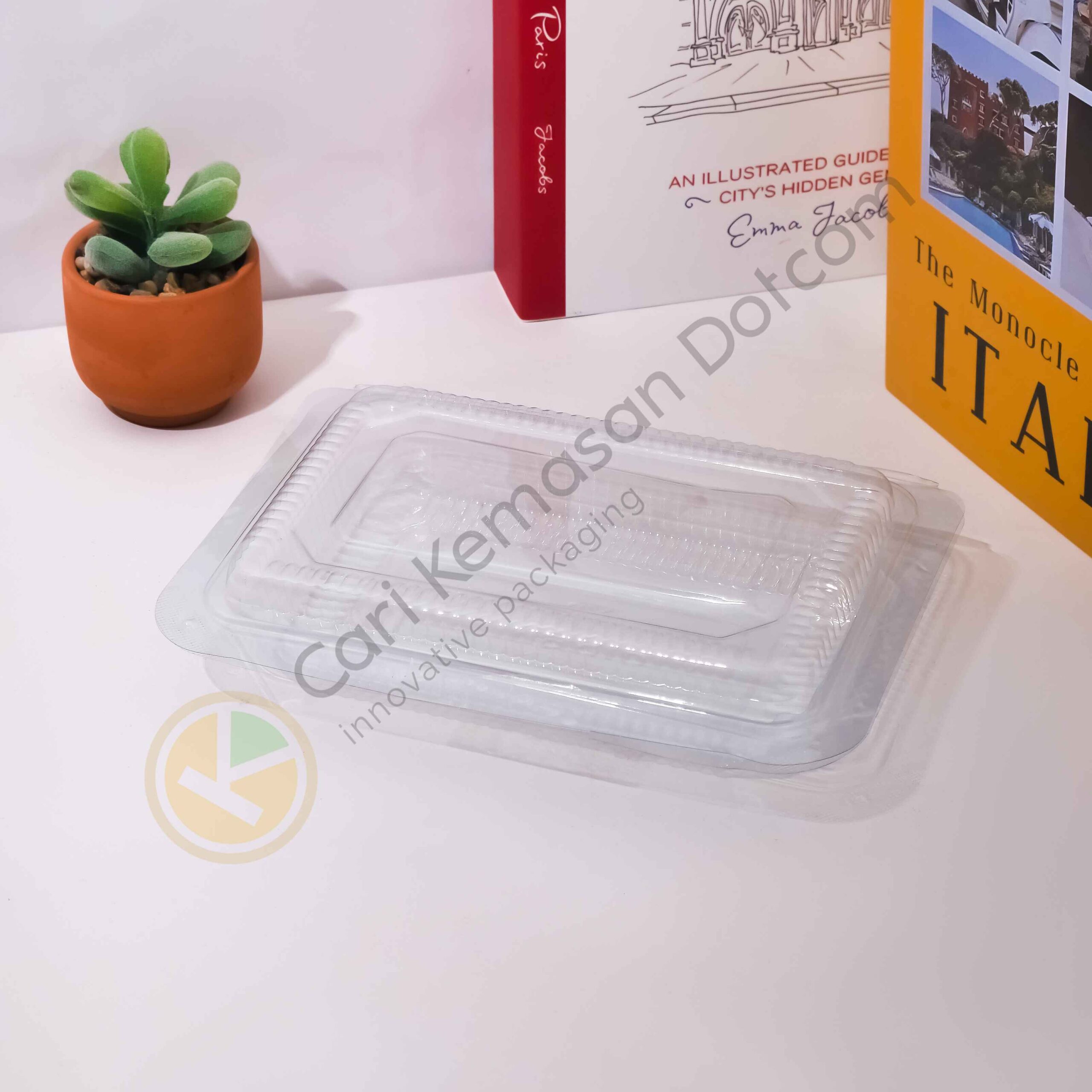 ISI 50 Mika 3X Plastik Bening Transparan