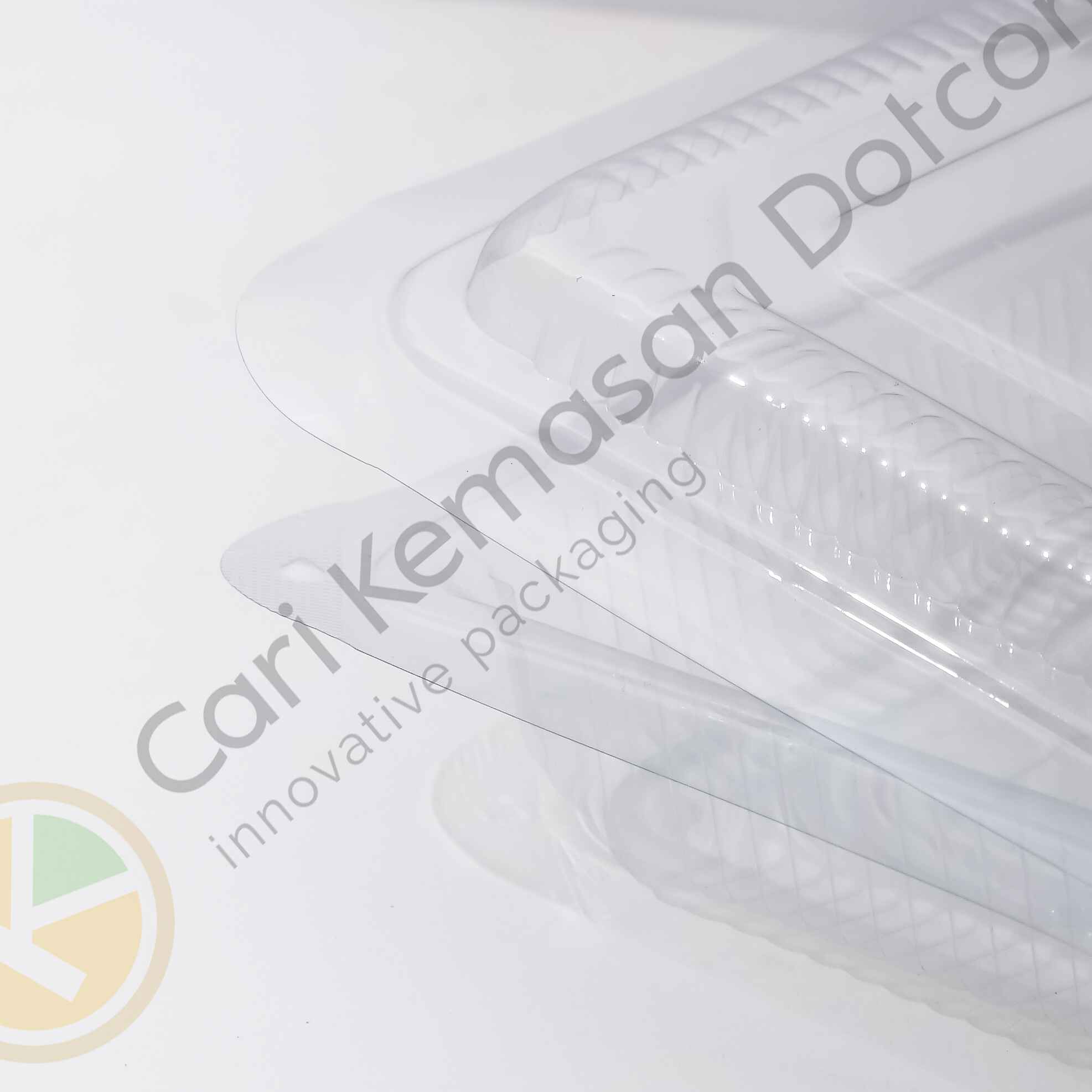 ISI 50 Mika 3X Plastik Bening Transparan - Gambar 3