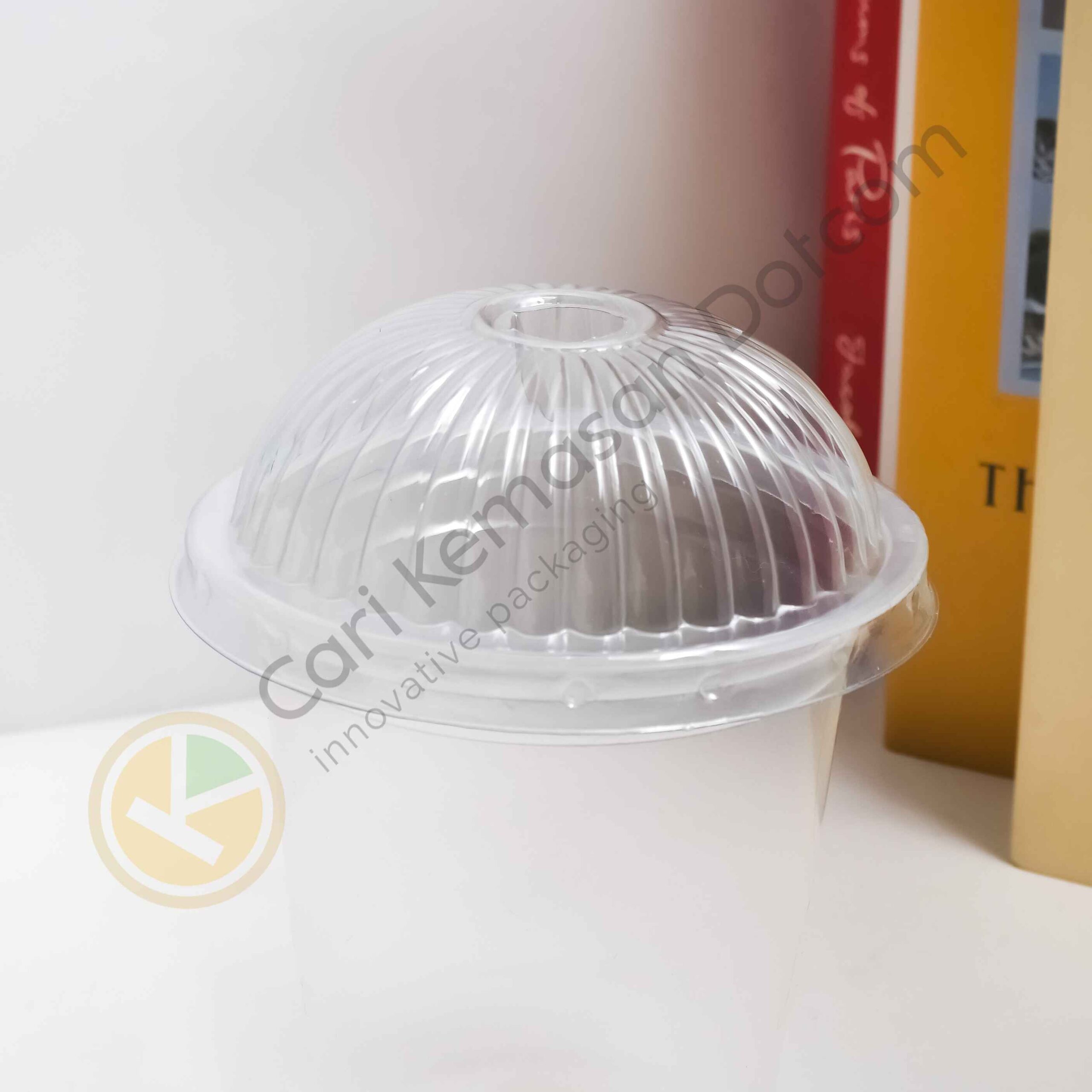 ISI 50 LID DOME 9.1 KEMBANG BENING 95 x 40 - Gambar 2