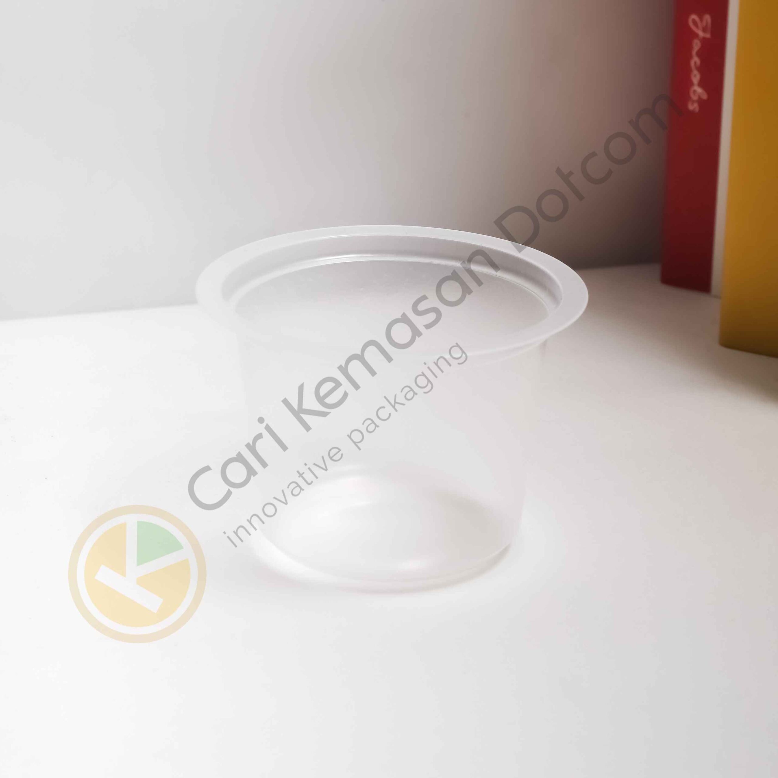 ISI 50 Gelas Plastik 50 ML Transparan Cup Bening - Gambar 3
